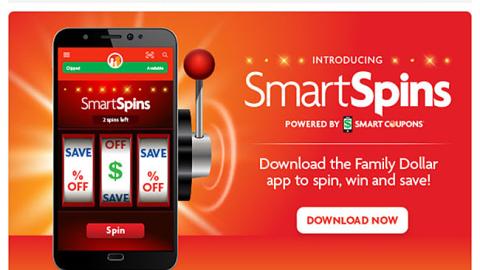 Family Dollar 'SmartSpins' Email Ad