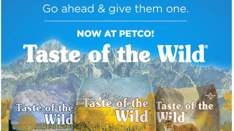Petco Taste of the Wild 'Give Them One' Email