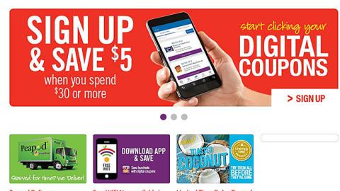 Stop & Shop Limited Time Originals 'Toasted Coconut' Display Ad