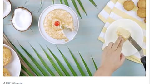 Stop & Shop Limited Time Originals 'Toasted Coconut' Facebook Update