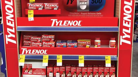 Tylenol Walgreens 'Fast Working' Endcap
