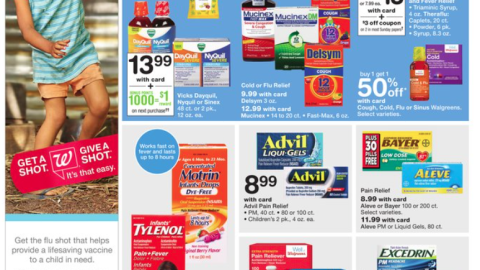 Walgreens Multi-Brand 'Cold and Flu Season' Feature