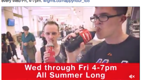 Walgreens Coca-Cola 'Coke Happy Hour' Facebook Update