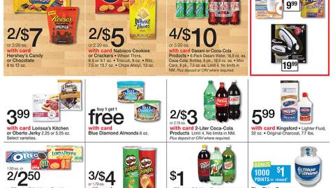 Walgreens Multi-Brand 'Game Day Favorites' Feature