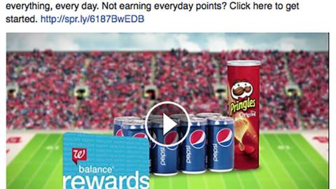 Walgreens Multi-Brand 'Balance Rewards' Facebook update