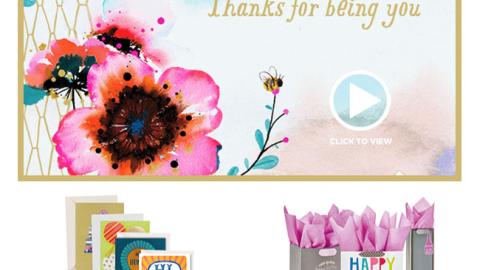 Walgreens Hallmark 'Thank You' Email