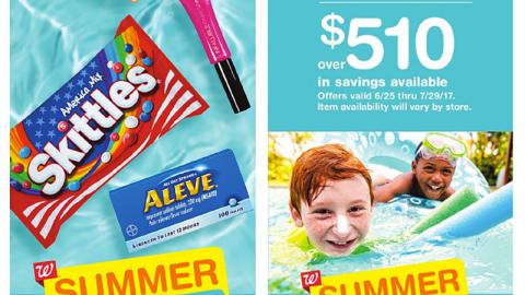 Walgreens July 2017 Coupon Book Cover