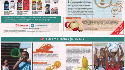 Walgreens 'Happy Thanks for Giving' Ads