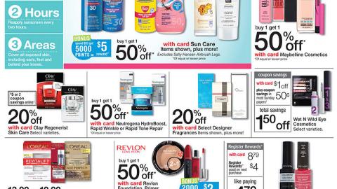 Walgreens Multi-Brand 'Sun Care' Feature
