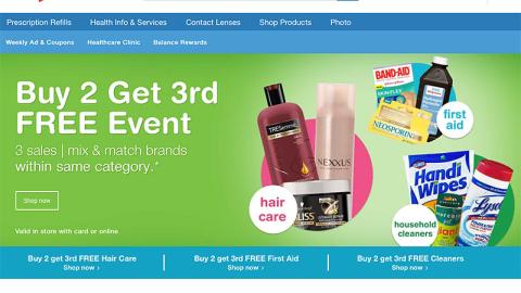 Walgreens.com 'Buy 2, Get 3rd Free' Ad