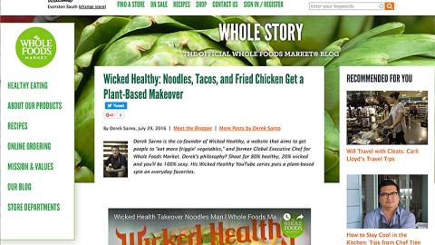 Whole Foods Wicked Healthy Blog Post