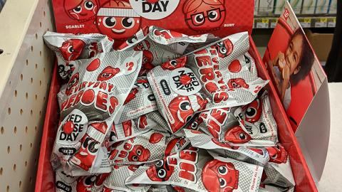 Walgreens Red Nose Day Counter Display