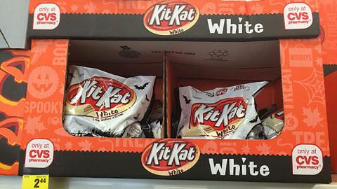 Kit Kat 'White' CVS Shelf Tray