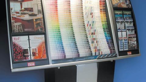 Sherwin-Williams Do it Best Paints Display