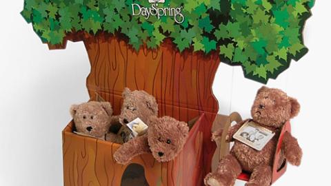 DaySpring "Know What" Bear Floor Display