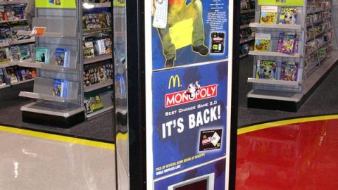 Best Buy Monopoly Stanchion