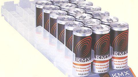 KMX Energy Drink Display