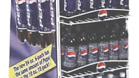 Pepsi 24 Ounce Floorstand
