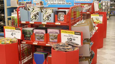 OfficeMax Back-to-School Displays