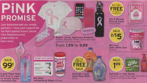 Walgreens 'Pink Promise' Feature