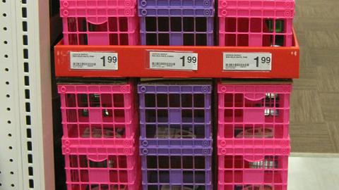 Office Depot 'Go Back Smarter' Storage Crate Pallet