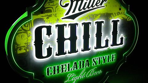 Miller Chill Illuminated Sign