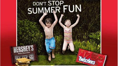 Walgreens Hershey 'Summer Fun' Collateral
