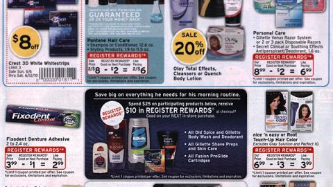 Walgreens P&G Incentive Feature