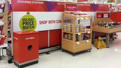 Target 'Holiday Price Match' Upfront Sign