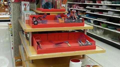 Target Holiday Shelf Trays