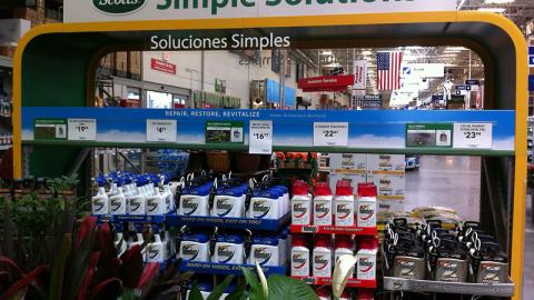 Scotts Simple Solutions Display