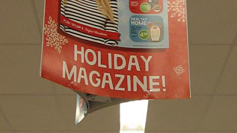 Walgreens 'Holiday Magazine' Ceiling Mobiles