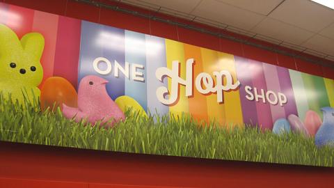 Target 'One Hop Shop' Wall Sign