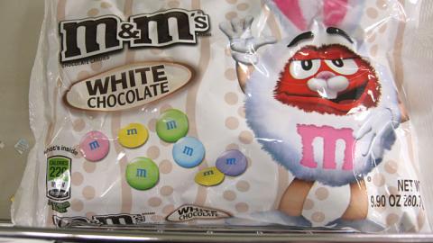M&M's 'White Chocolate' Packaging