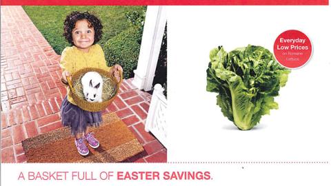  Target 'Easter Savings' Insert