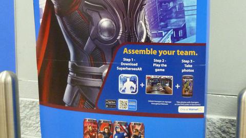 Walmart 'Avengers' Thor Security Wrap