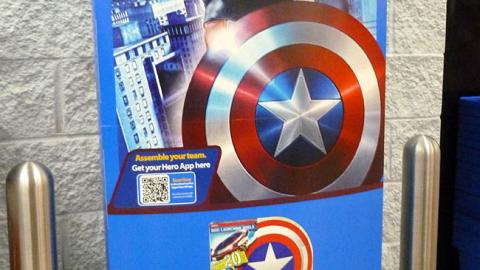 Walmart 'Avengers' Captain America Security Wrap