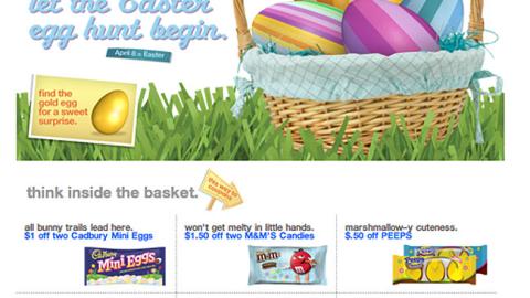 Target 'Easter Egg Hunt' Carousel Ad