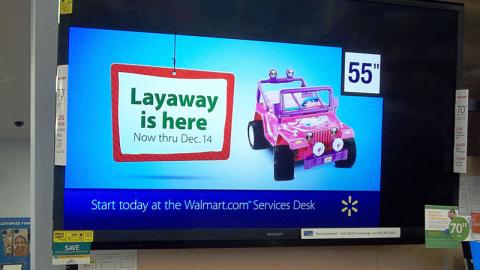 Walmart 'Layaway' Smart Network Ad