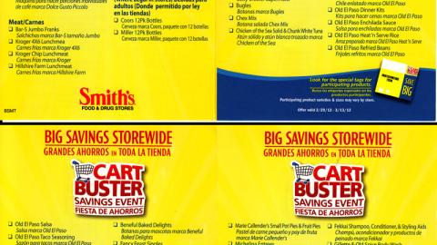 Smith's 'Cart Buster' In-Store Handout