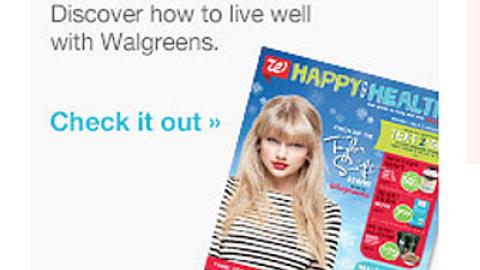 Walgreens 'Holiday Magazine' Display Ad