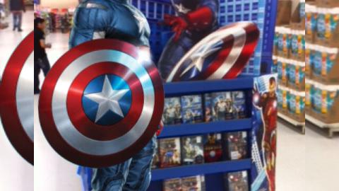 Walmart 'Avengers' Augmented Reality Image