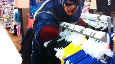 Walmart 'Avengers' Rack Topper