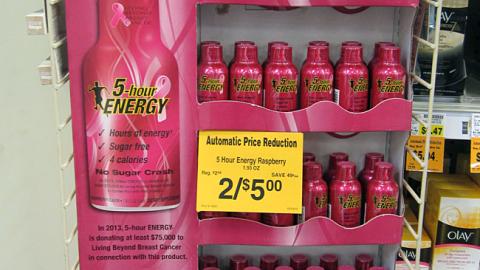 5-Hour Energy 'Living Beyond Breast Cancer' Power Wing