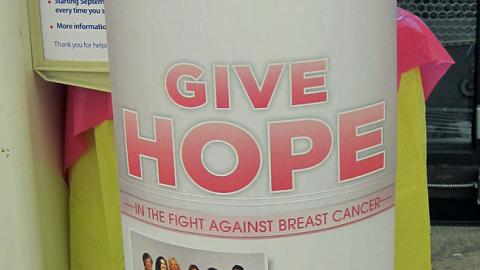 Kroger 'Giving Hope a Hand' Standee