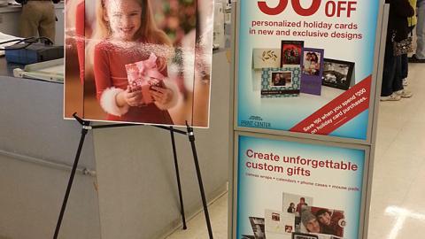 OfficeMax ImPress Print Center Holiday Signs