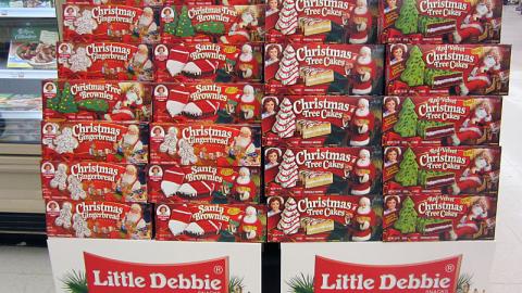 Little Debbie Holiday Pallet Displays