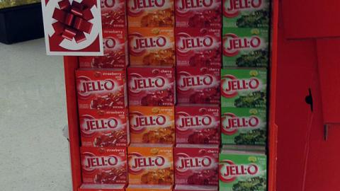 Jell-O Holiday Floorstand