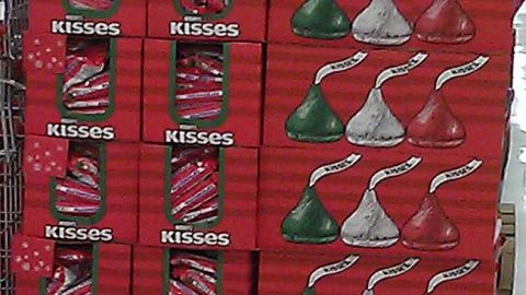 Hershey's Kisses Holiday Pallet