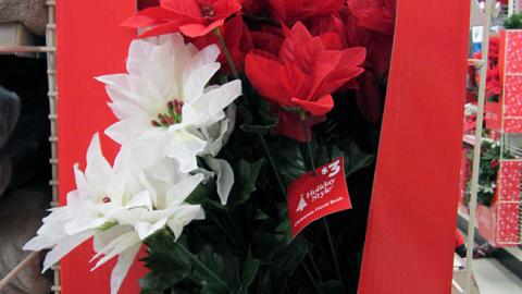 Holiday Style 'Christmas Floral Bush' Sidekick